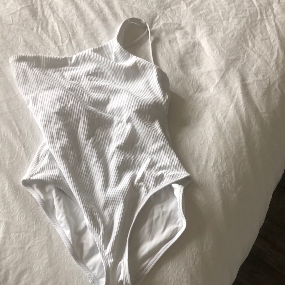 Andie Swim - The Wynwood - Ribbed - White